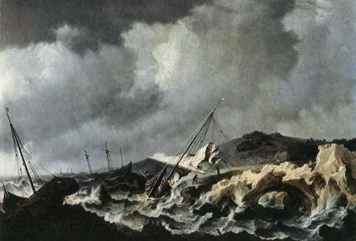 PEETERS, Bonaventura the Elder Storm on the Sea